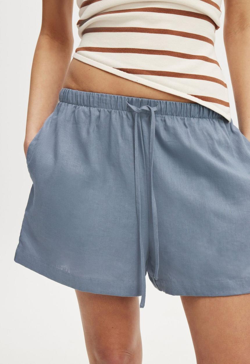 Cotton On - Haven short - weathered blue