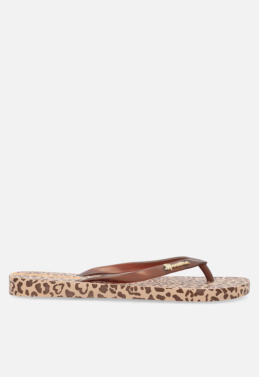 Ipanema - Animial Chic Flip Flop - beige/bronze