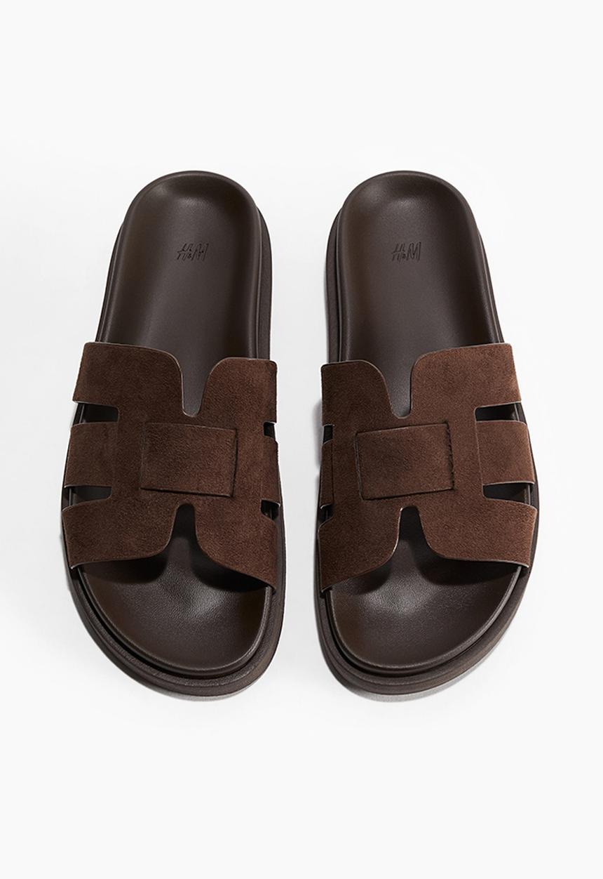 H&M - Sandals - dark brown