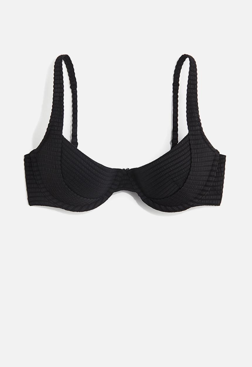 H&M - Push-up bikini top - black