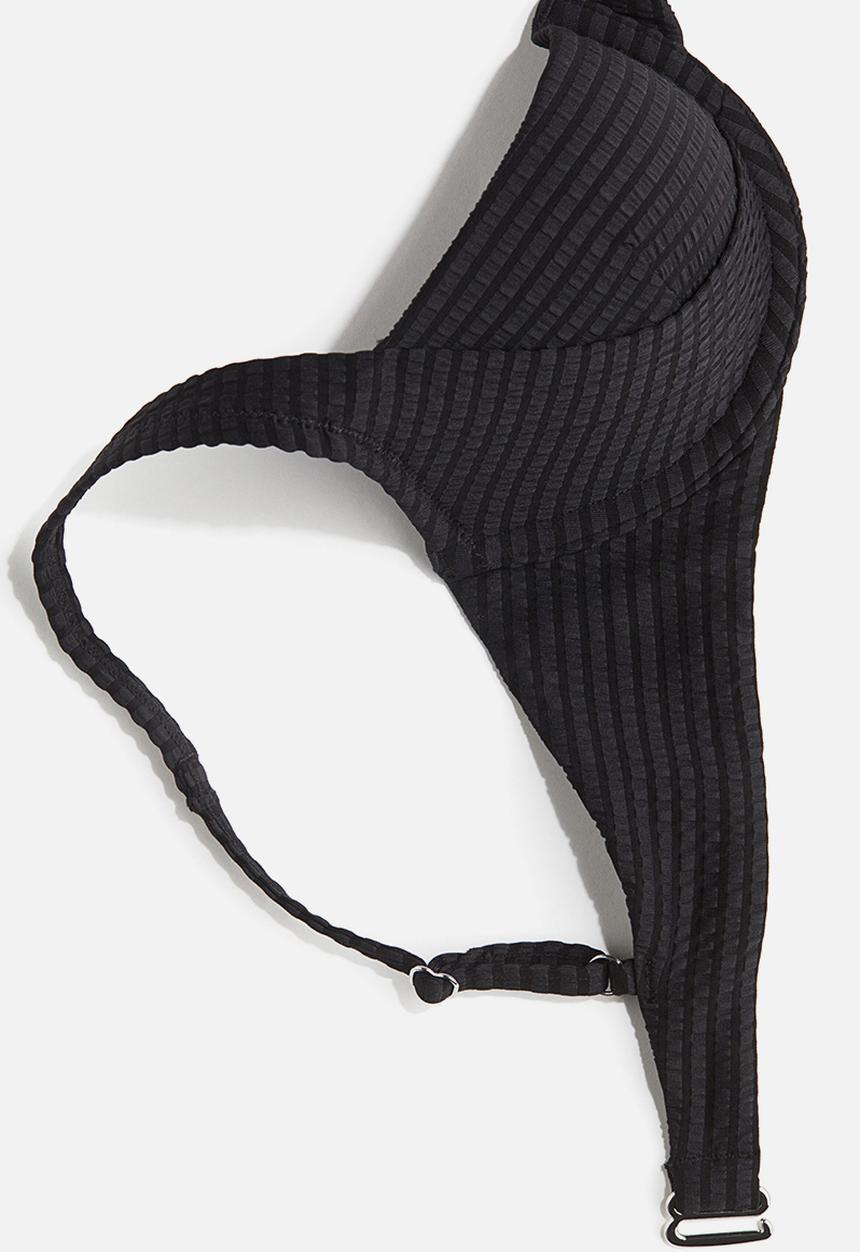 H&M - Push-up bikini top - black