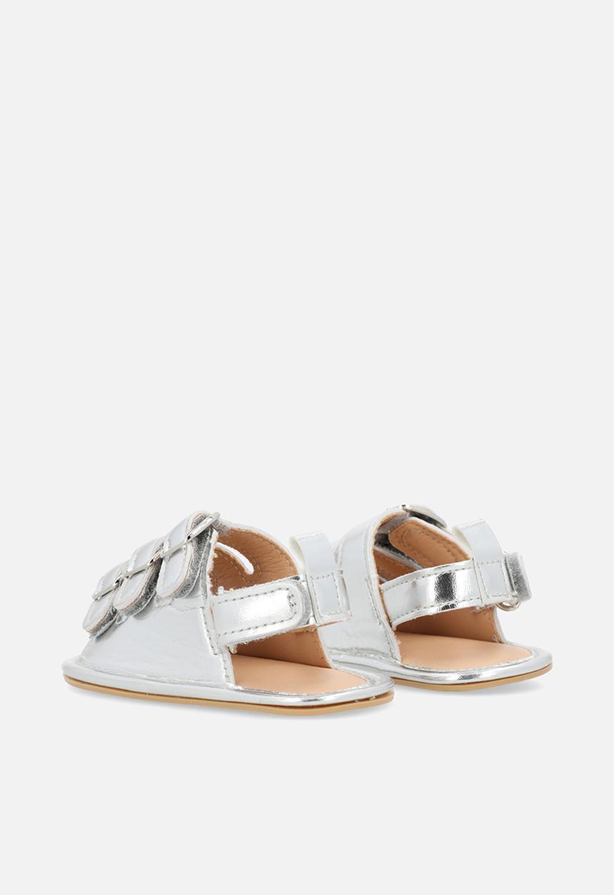 Pop Candy - Buckle strap sandals - silver