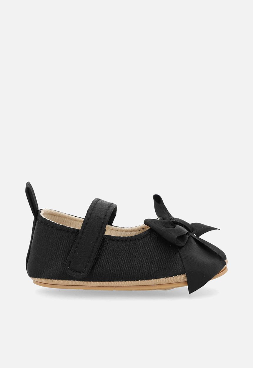 Pop Candy - Bow décor ballet pumps - black