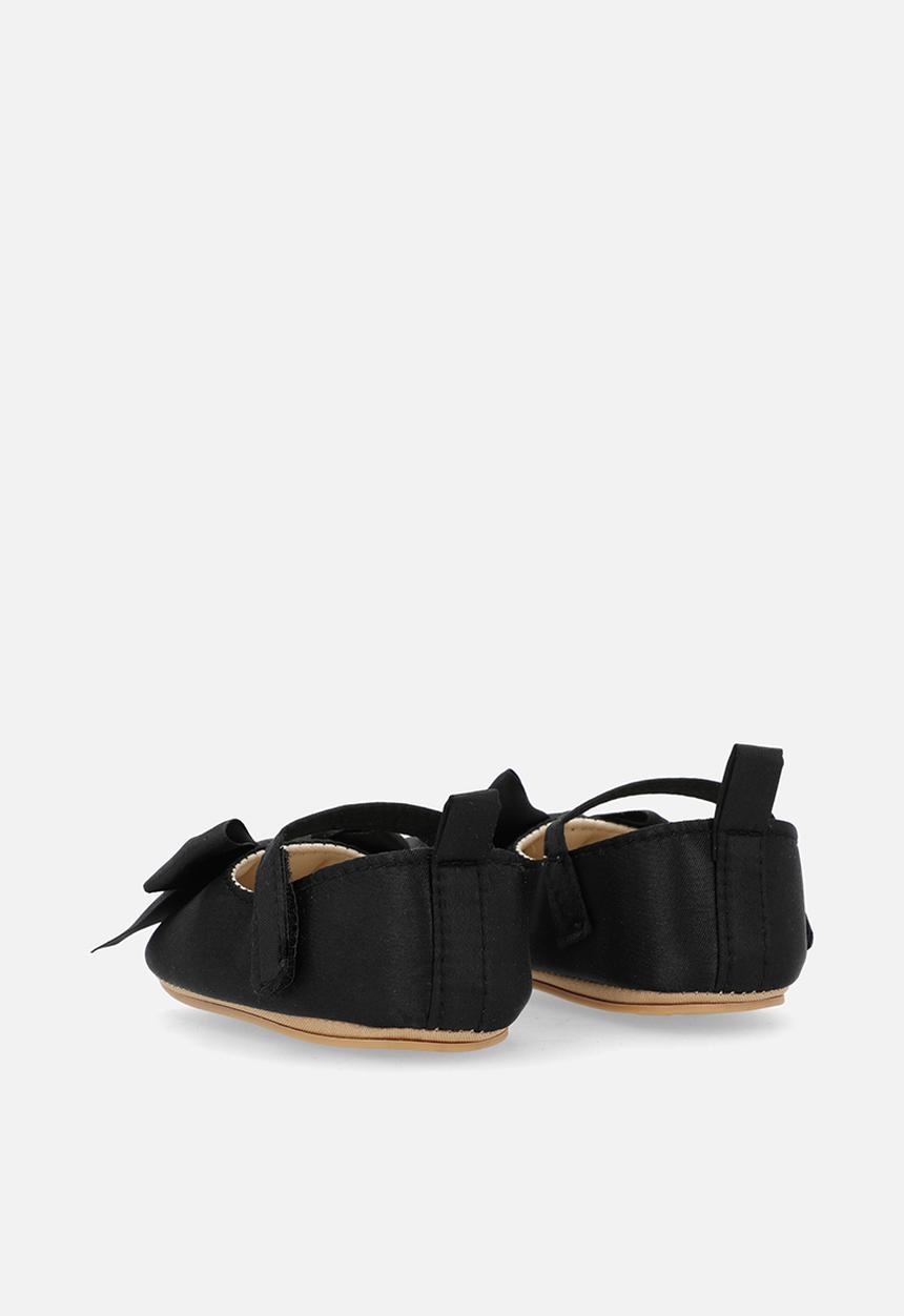 Pop Candy - Bow décor ballet pumps - black