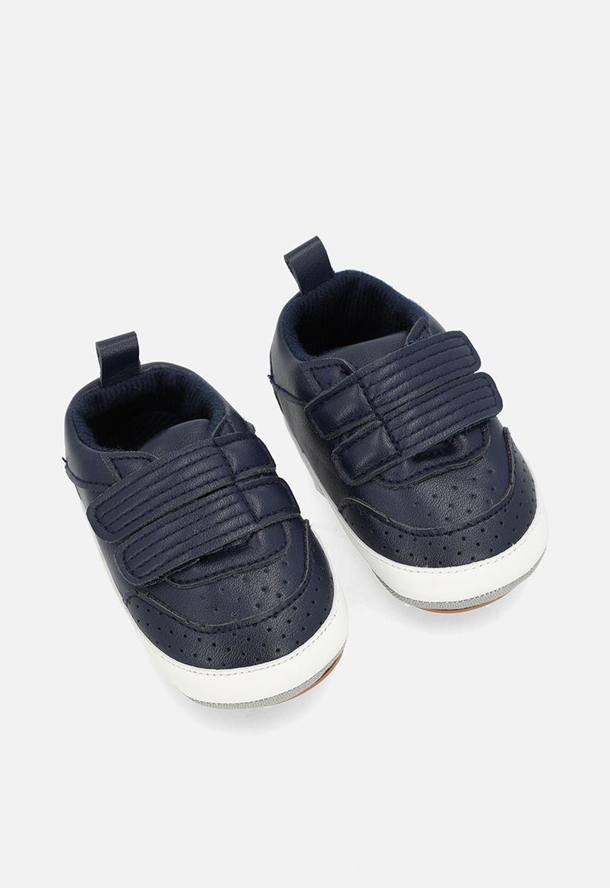 Pop Candy - Twin strap sneakers-navy blue