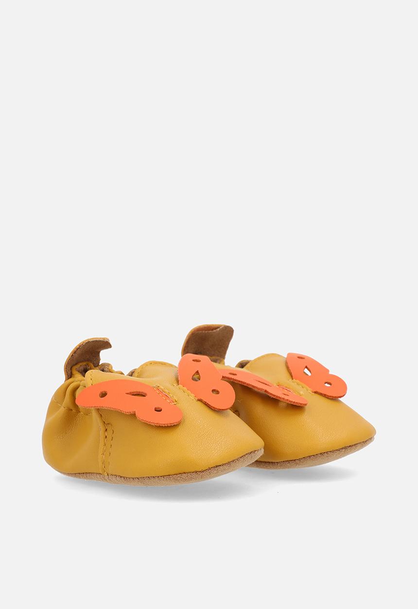 Pop Candy - Butterfly applique pumps - yellow