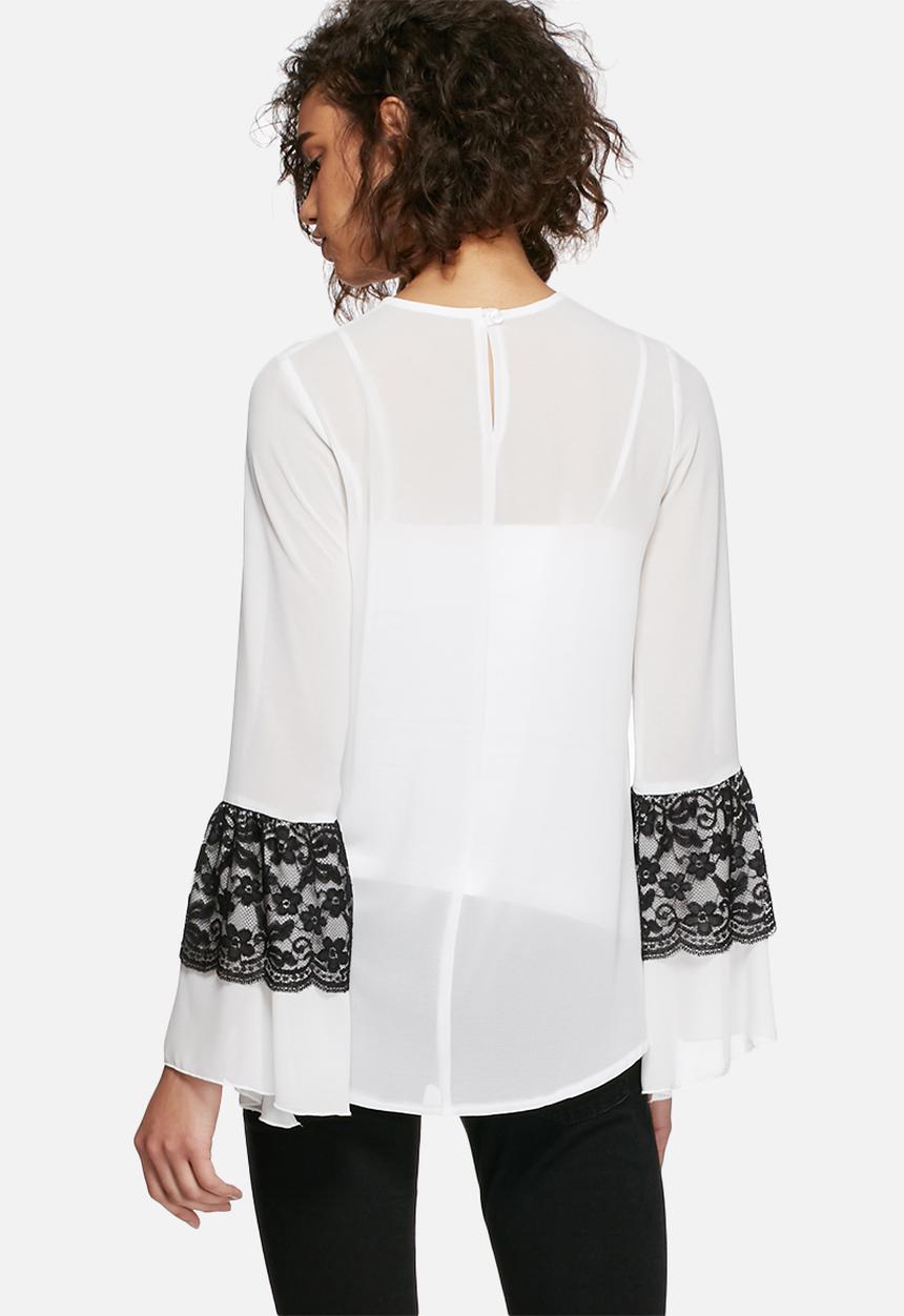 dailyfriday - Lace trim top