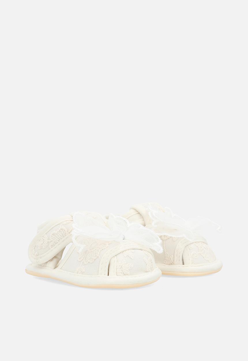 Pop Candy - Caged sandals - white