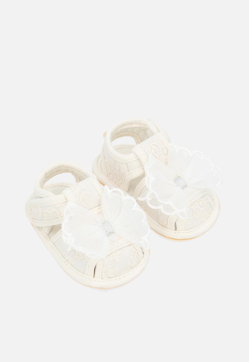 Pop Candy - Caged sandals - white