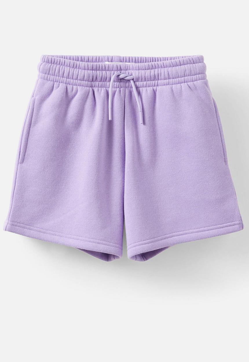 Cotton On - Sammy fleece short - lilac mood