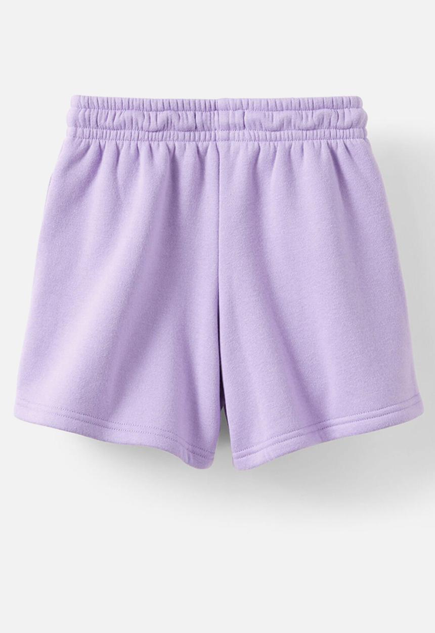 Cotton On - Sammy fleece short - lilac mood