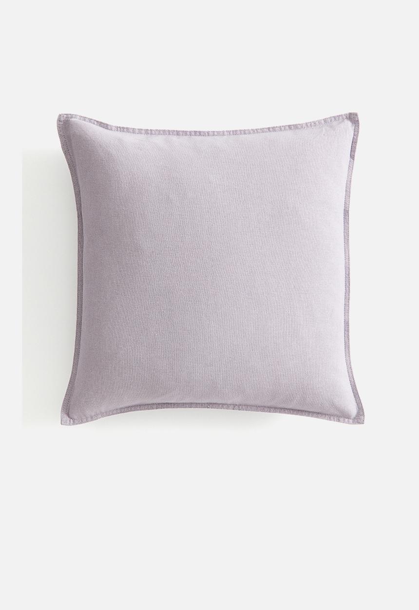 H&M - Linen-blend cushion cover - lilac