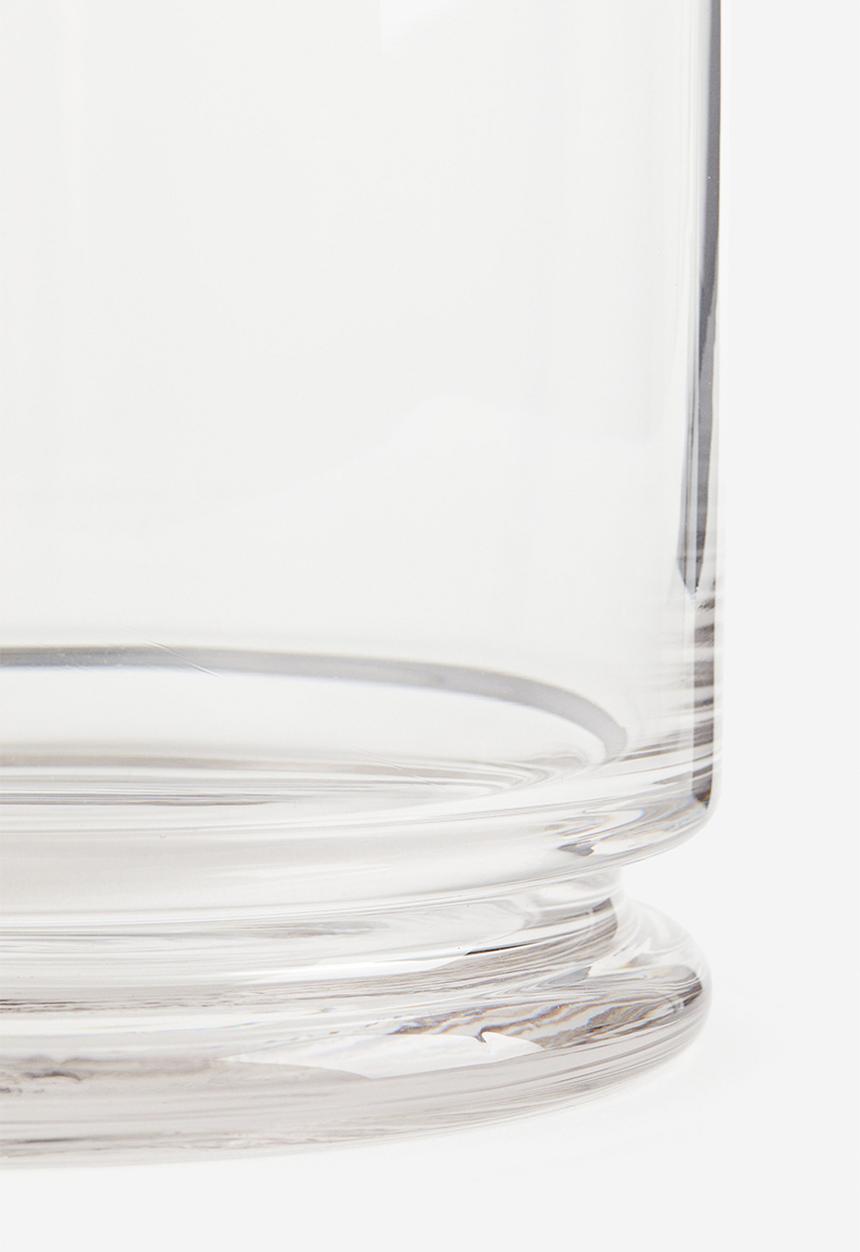 H&M - Large glass candle lantern - clear glass