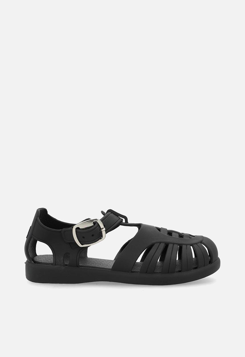 Pop Candy - Caged sandals - black