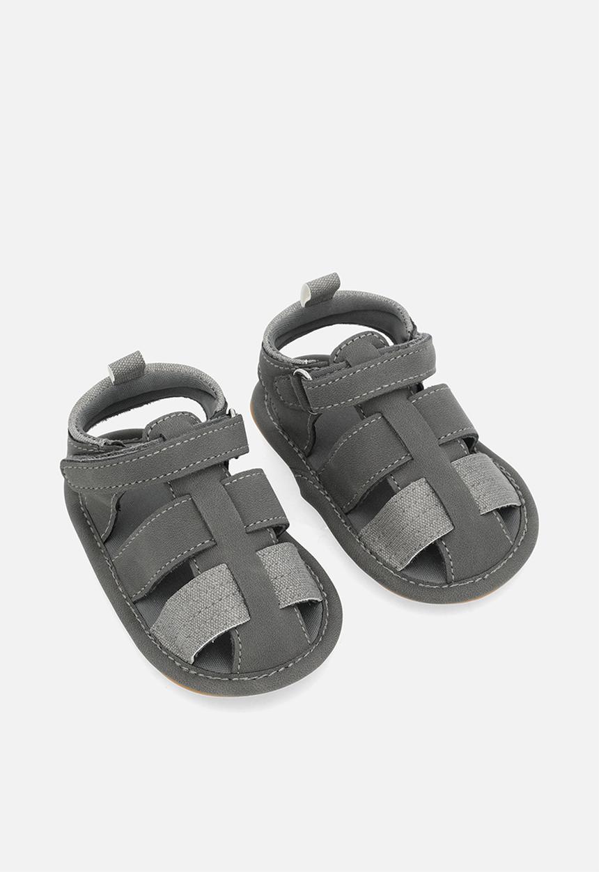 Pop Candy - Caged sandals - grey