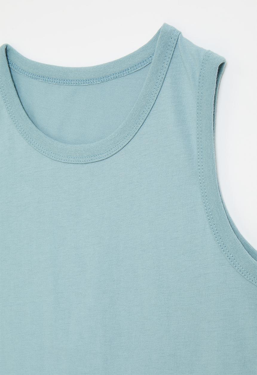Pop Candy - Printed vest - light blue
