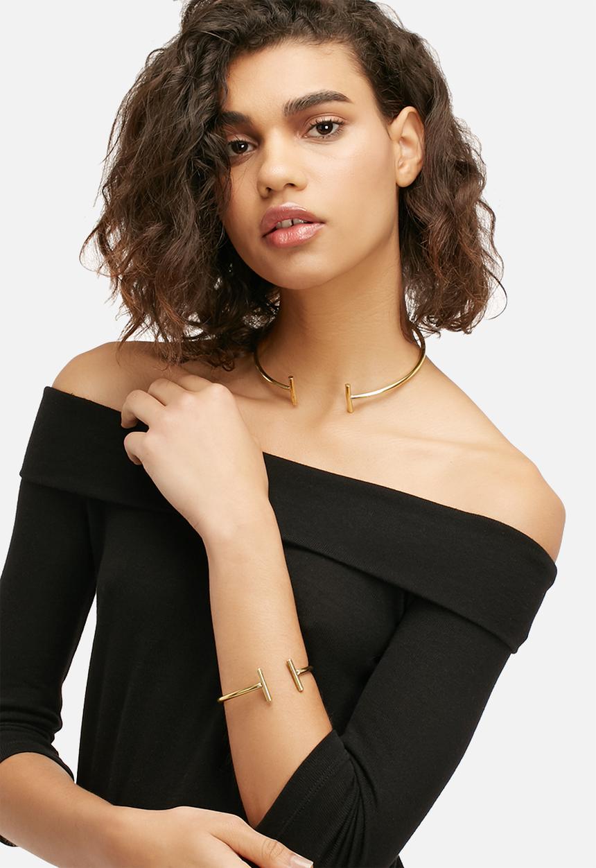 Matter of Fakt - Oasis spear brass choker