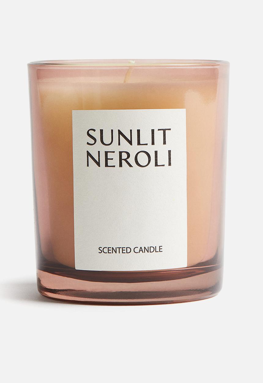 H&M - Scented candle in a glass holder - sunlit neroli