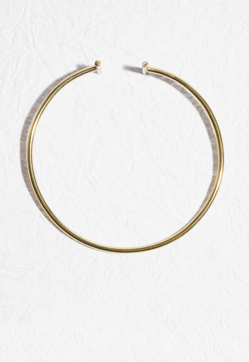 Matter of Fakt - Oasis spear brass choker