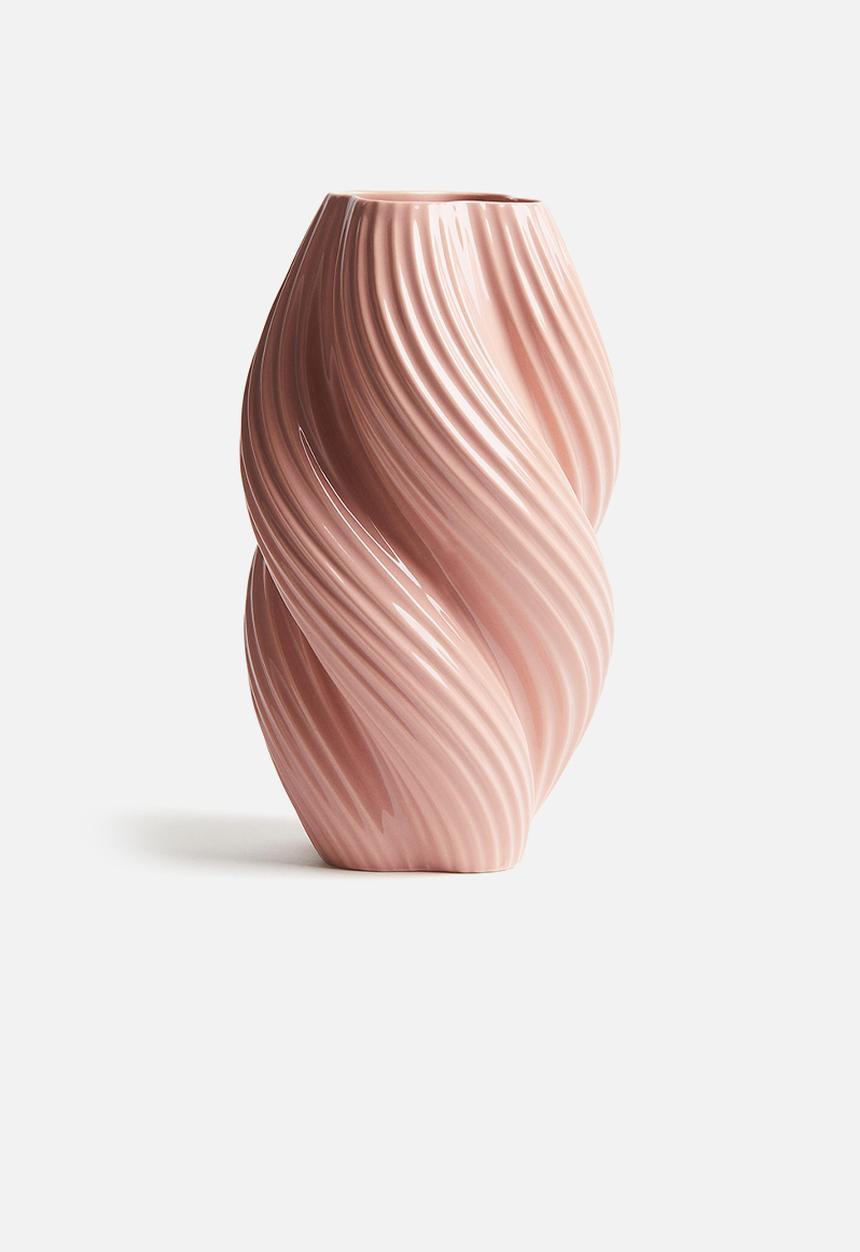H&M - Tall stoneware vase - pink