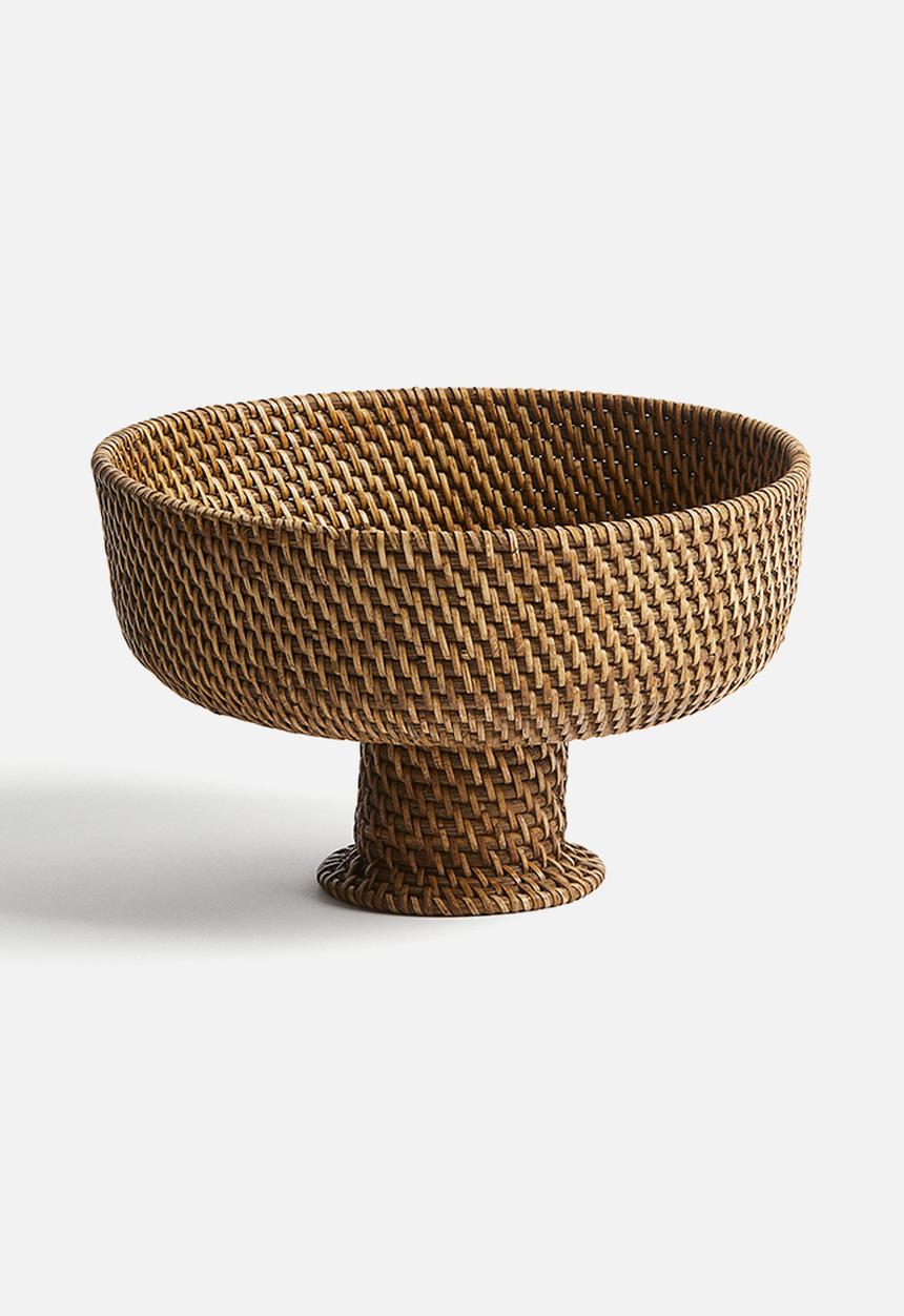 H&M - Rattan bowl - beige