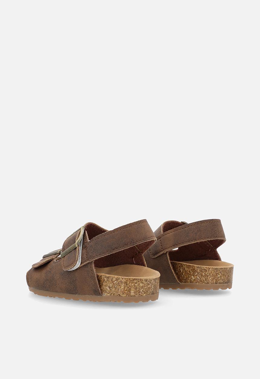 Pop Candy - Twin strap sandals - brown