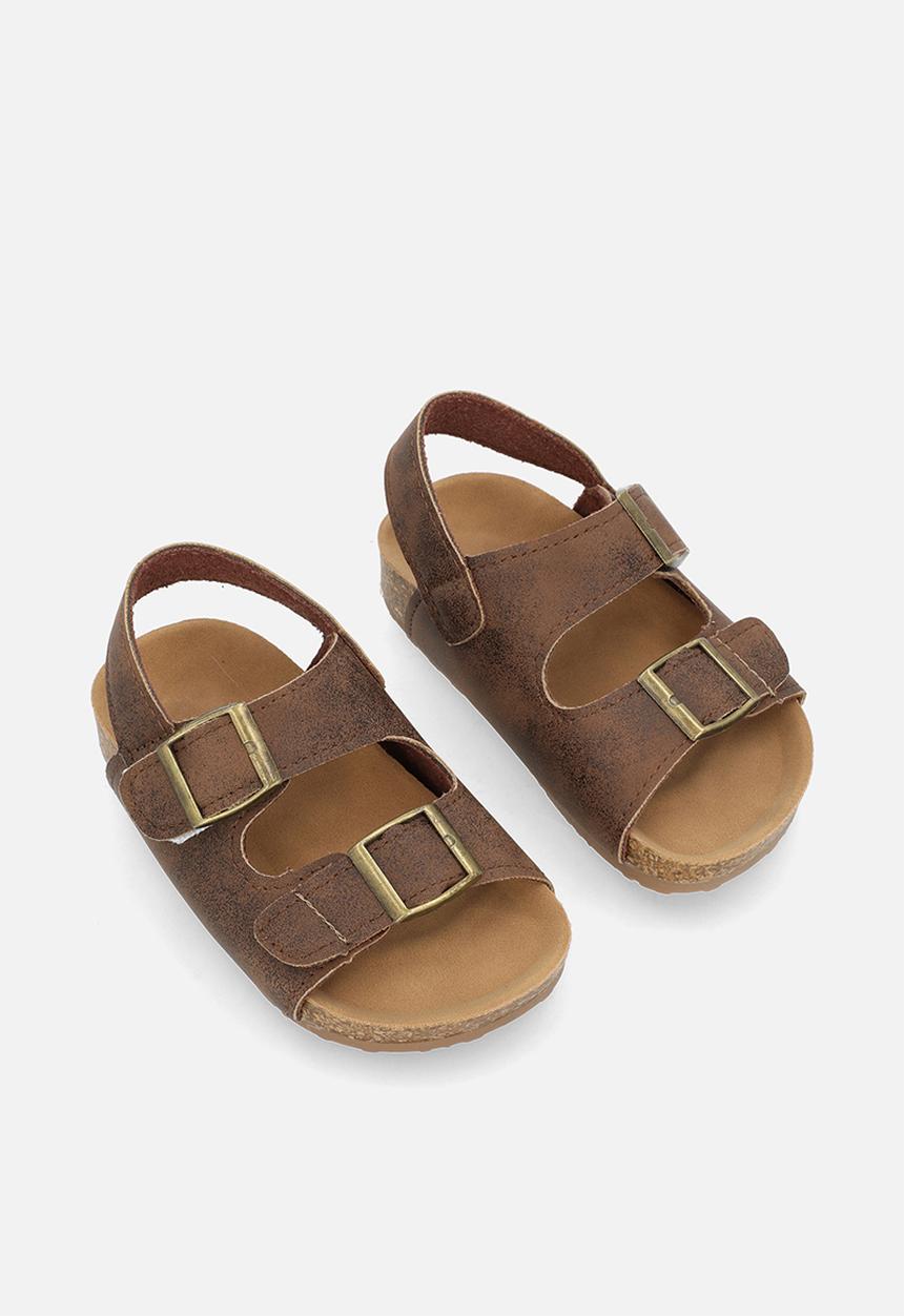 Pop Candy - Twin strap sandals - brown