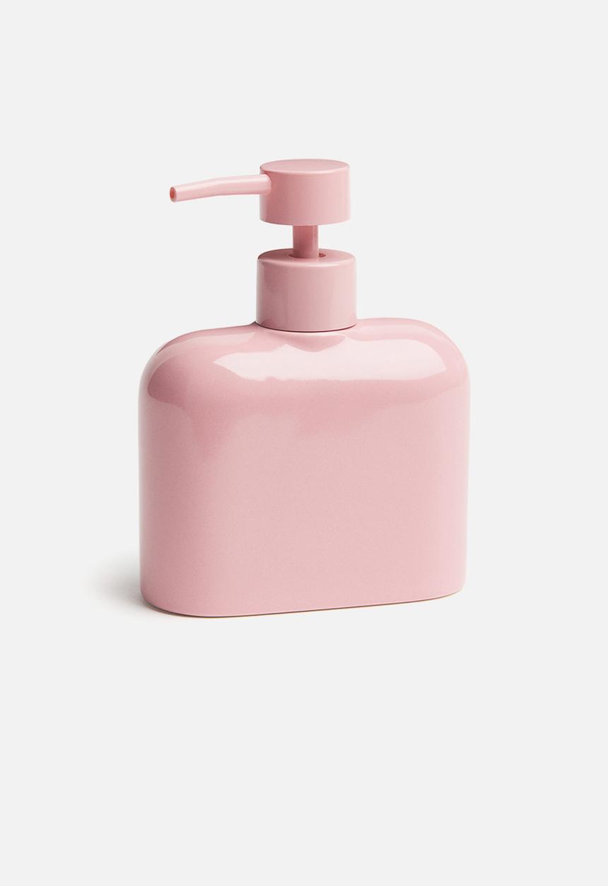 H&M - Stoneware soap dispenser - pink
