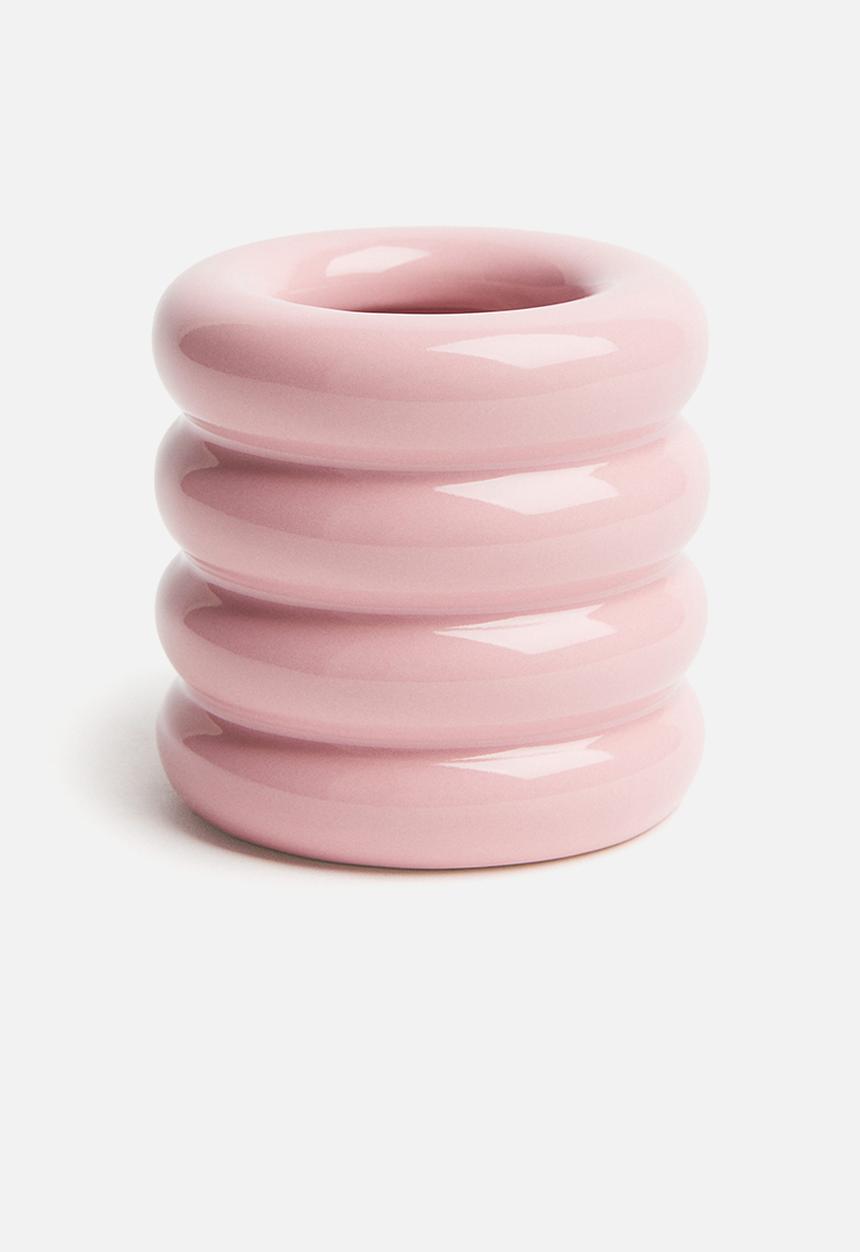 H&M - Stoneware toothbrush mug - pink
