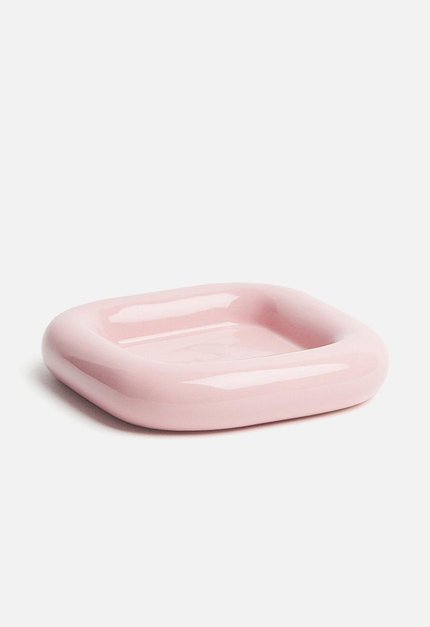 H&M - Stoneware soap dish - pink