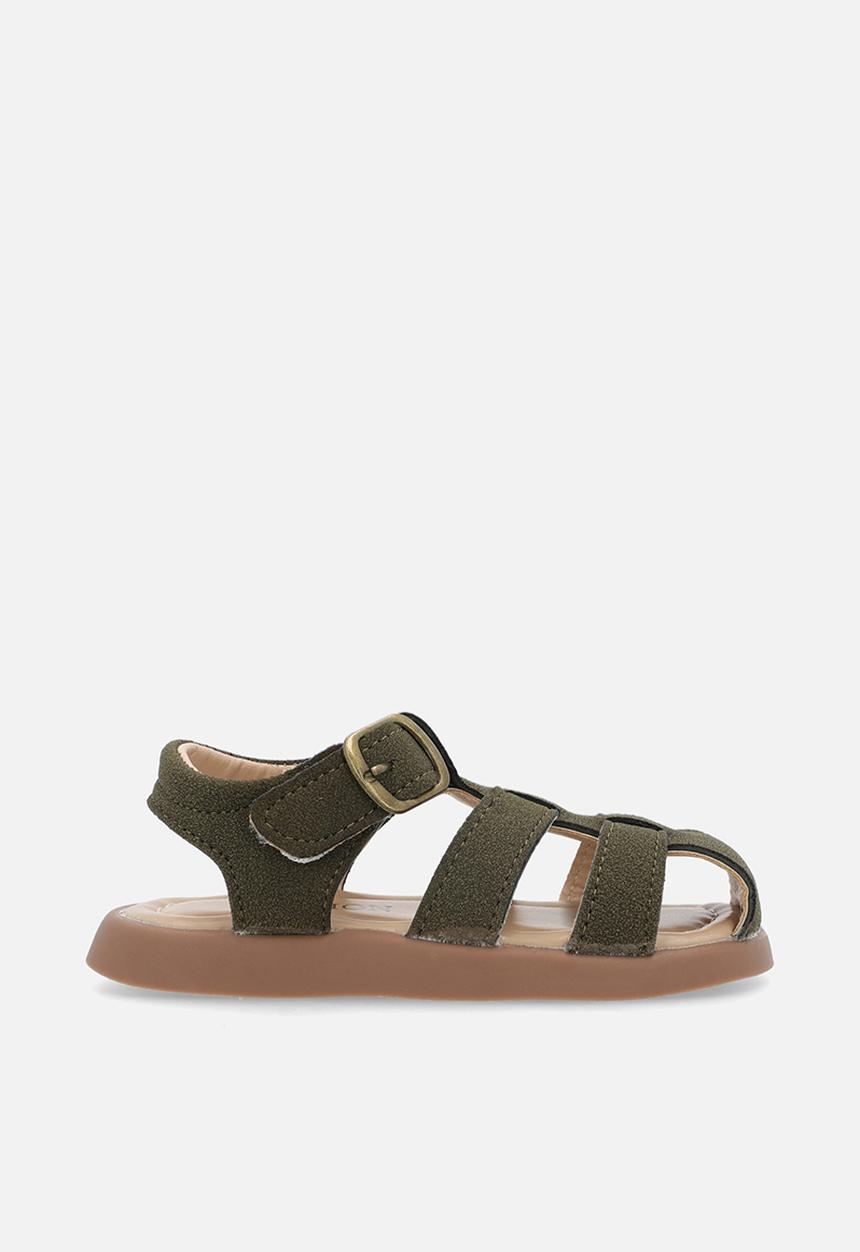 Pop Candy - Caged sandals - khaki