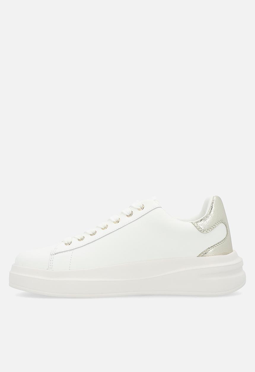 GUESS - Embossed  sneaker - white
