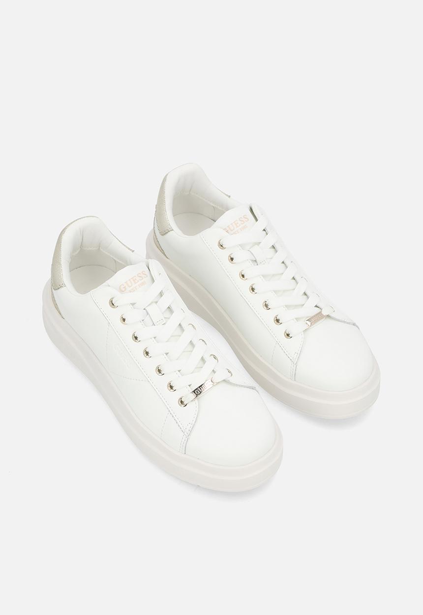 GUESS - Embossed  sneaker - white