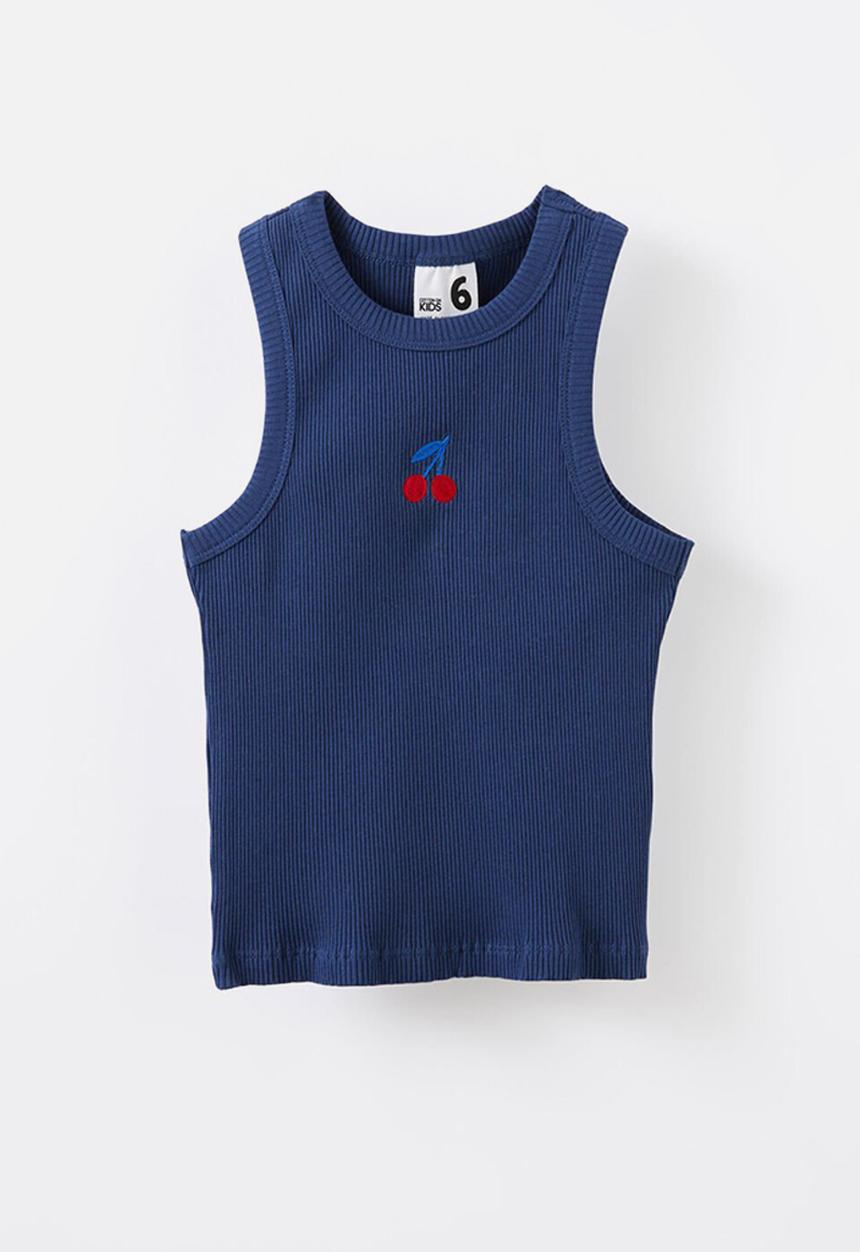 Cotton On - Eleanor tank - deep dive/cherry