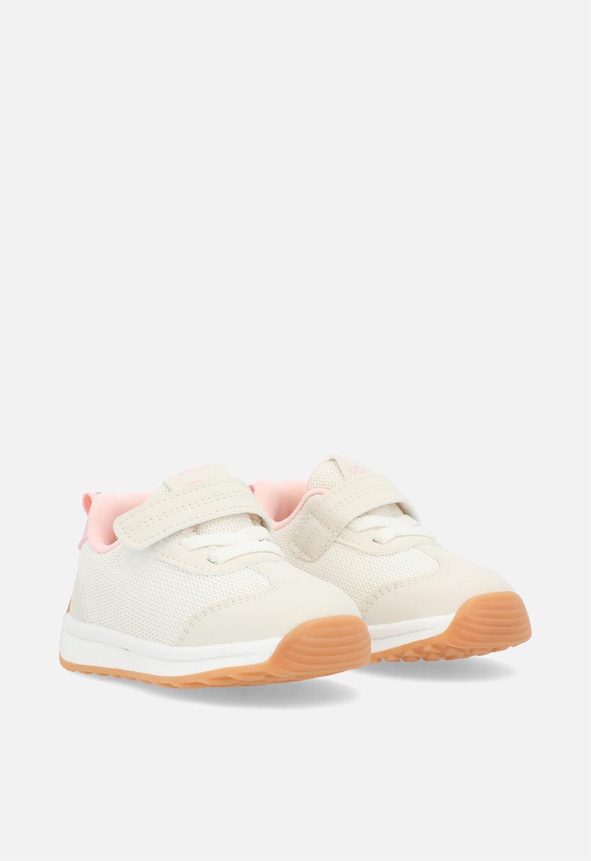 Pop Candy - Lace sneakers-pink & ecru