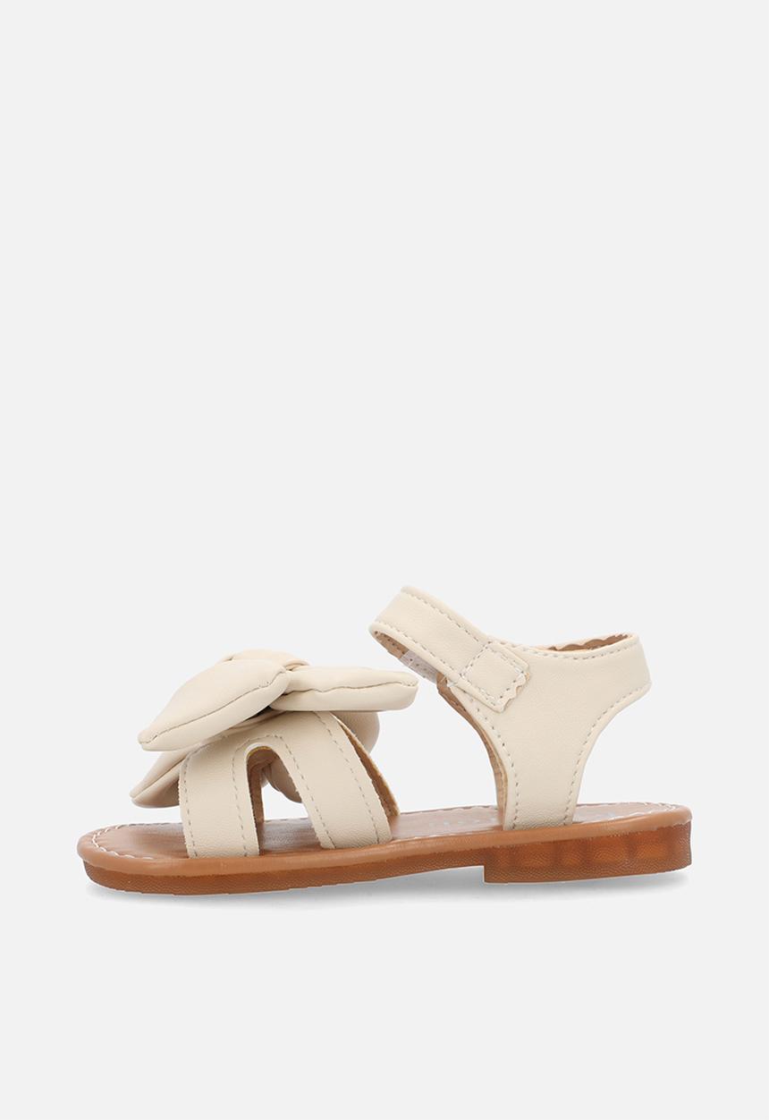 Pop Candy - Bow décor sandals - neutral