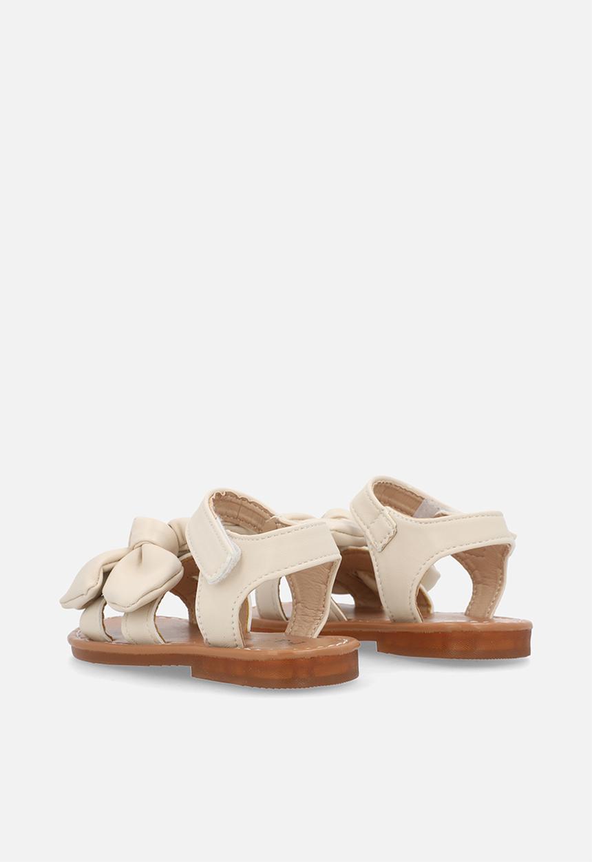 Pop Candy - Bow décor sandals - neutral