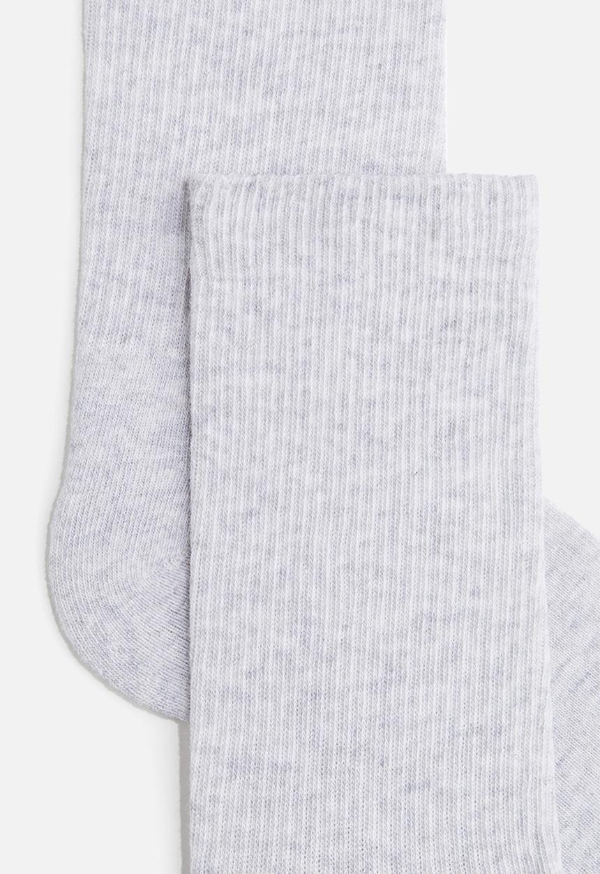 H&M - 5 pack socks -light grey marl