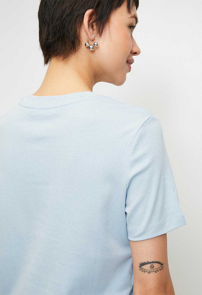 MANGO - T-Shirt Rita - Light Pastel Blue