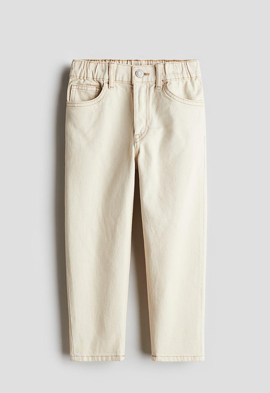 H&M - Loose fit jeans - natural white