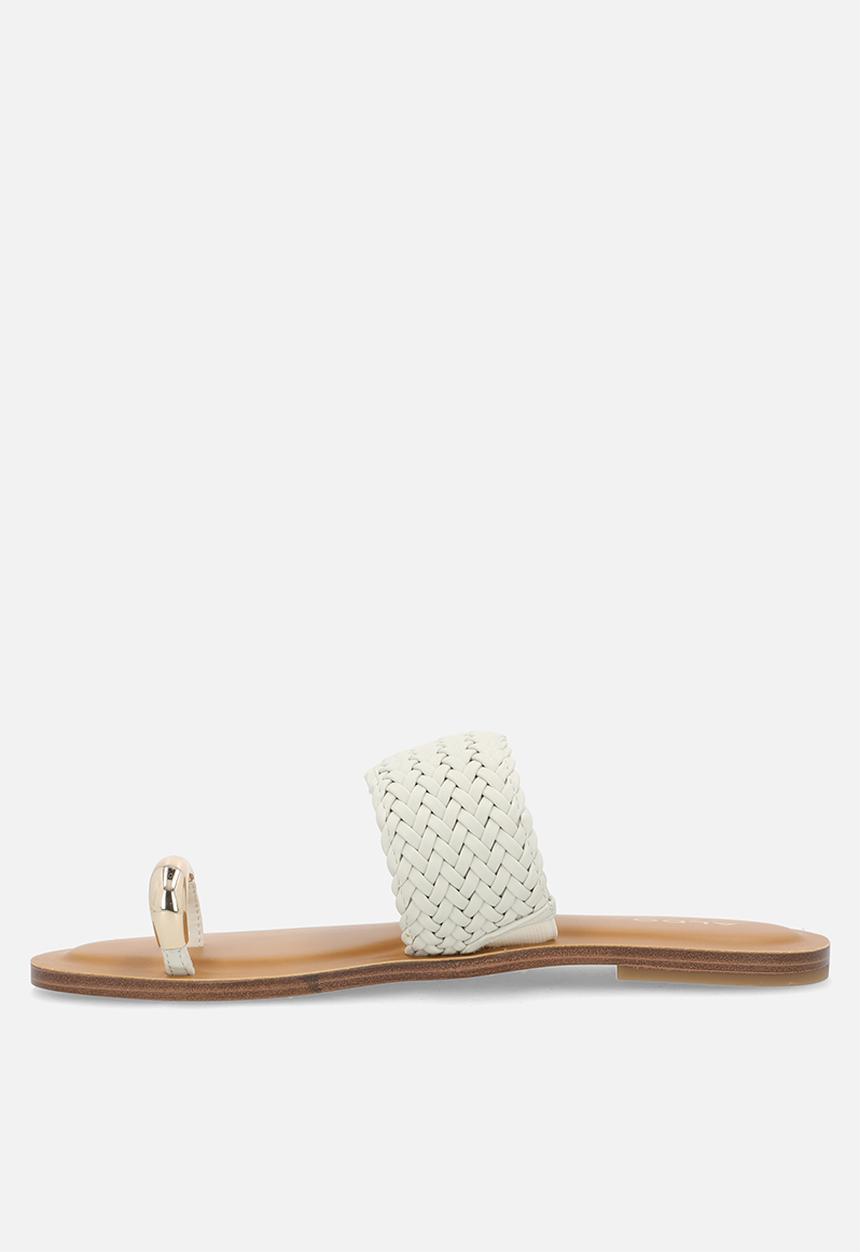 ALDO - Beachwalk slide - white/bone
