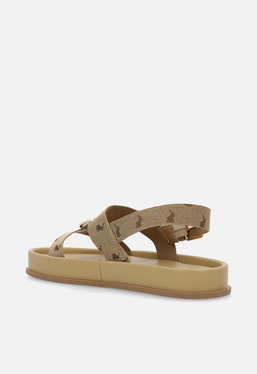 POLO - Moulded sandal - stone