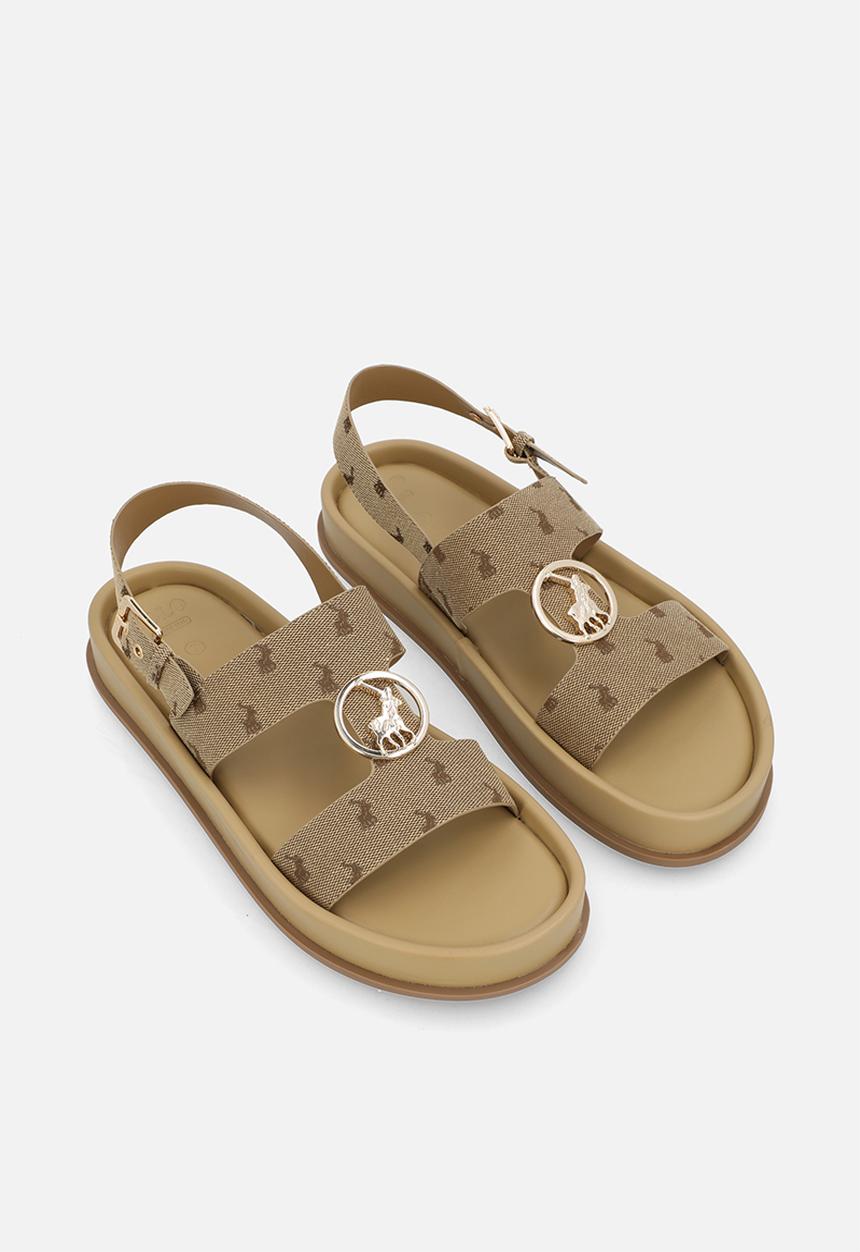 POLO - Moulded sandal - stone