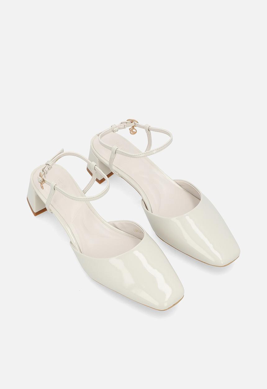 POLO - Ankle sandal - off white