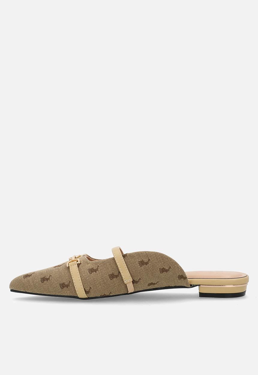 POLO - Pointed mule - stone