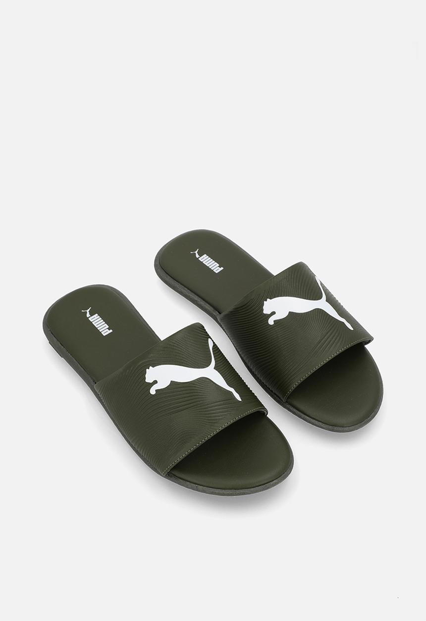 PUMA - Sporty Embossed 2.0 Slide ZADP - Green 