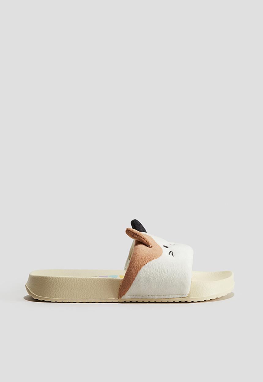 H&M - Pool shoes - light yellow/squishmallows