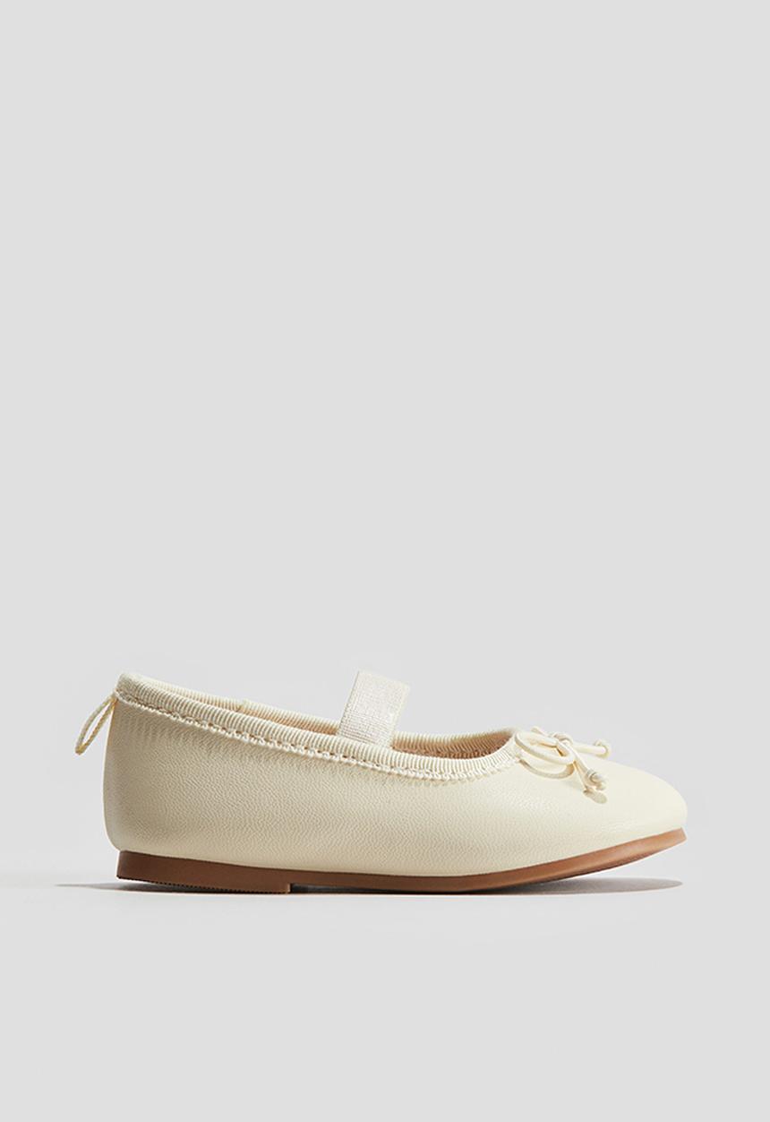 H&M - Ballet pumps - cream