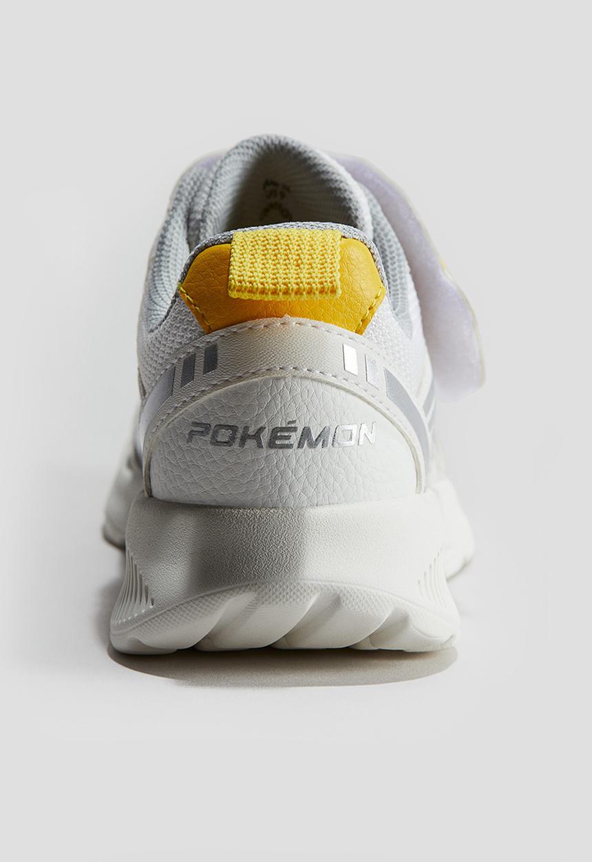 H&M - Lightweight-sole trainers - white pokémon