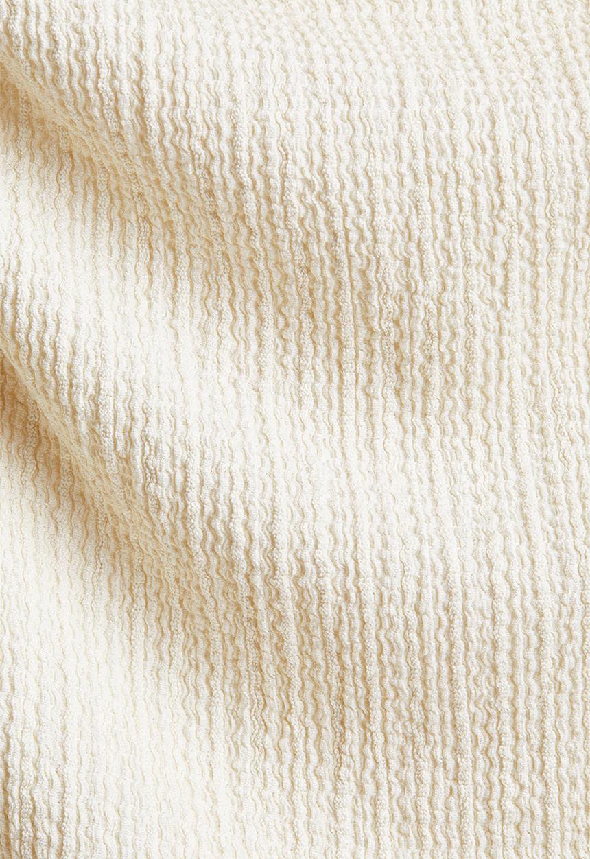 H&M - Draped bodycon dress - cream